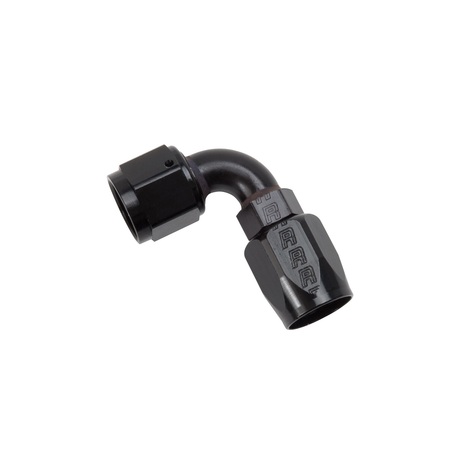 RUSSELL HOSE END 90 DEG 8AN BLK 610175